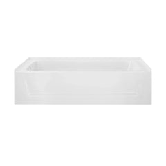 Swiss Madison Virage 60" x 30" Left or Right Hand Drain Alcove Bathtub with Apron - SM-AB58 - The Home Selection