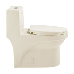 Swiss Madison Virage One-Piece Elongated Toilet Vortex™ Dual-Flush 1.1/1.6 gpf - SM-1T118 - The Home Selection