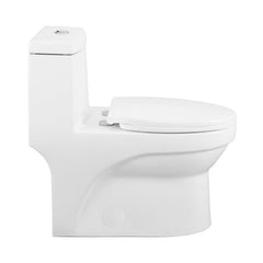 Swiss Madison Virage One-Piece Elongated Toilet Vortex™ Dual-Flush 1.1/1.6 gpf - SM-1T118 - The Home Selection