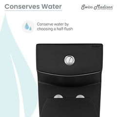 Swiss Madison Virage One-Piece Elongated Toilet Vortex™ Dual-Flush 1.1/1.6 gpf - SM-1T118 - The Home Selection