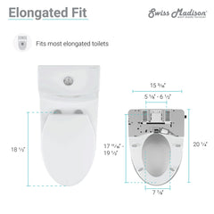 Swiss Madison Vivante Smart Toilet Seat Bidet - SM-STS01 - The Home Selection