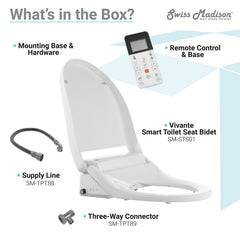Swiss Madison Vivante Smart Toilet Seat Bidet - SM-STS01 - The Home Selection