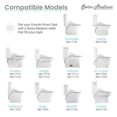 Swiss Madison Vivante Smart Toilet Seat Bidet - SM-STS01 - The Home Selection