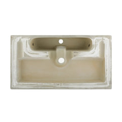 Swiss Madison Voltaire 32" Wide Rectangle Vessel Sink in White Marble - SM-VSM292W1 - The Home Selection