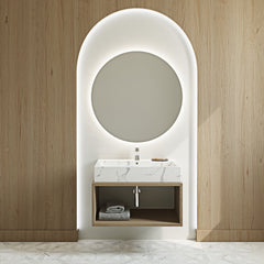 Swiss Madison Voltaire 32" Wide Rectangle Vessel Sink in White Marble - SM-VSM292W1 - The Home Selection