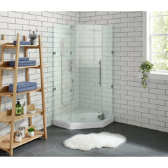 Swiss Madison Voltaire 42" X 42" Center Drain, Neo-Angle Shower Base - SM-SB534 - The Home Selection