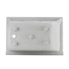 Swiss Madison Voltaire 48" X 32" Left-Hand Drain Alcove Bathtub in Bisque - SM-DB561BQ - The Home Selection