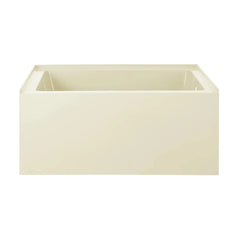 Swiss Madison Voltaire 48" X 32" Right-Hand Drain Alcove Bathtub with Apron in Bisque - SM-AB551BQ - The Home Selection