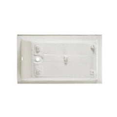 Swiss Madison Voltaire 54 in x 30 in Acrylic Glossy White, Alcove, Integral Left-Hand Drain, Bathtub - SM-AB562 - The Home Selection