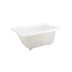 Swiss Madison Voltaire 54 in x 30 in Acrylic Glossy White, Alcove, Integral Right-Hand Drain, Bathtub - SM-AB563 - The Home Selection