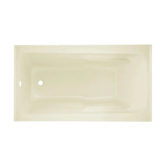 Swiss Madison ﻿﻿Voltaire 54" X 30" Left-Hand Drain Alcove Bathtub with Apron in Bisque - SM-AB549BQ - The Home Selection