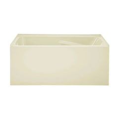 Swiss Madison ﻿﻿Voltaire 54" X 30" Left-Hand Drain Alcove Bathtub with Apron in Bisque - SM-AB549BQ - The Home Selection