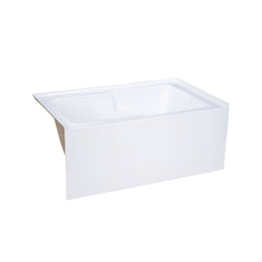 Swiss Madison Voltaire 54" X 30" Left-Hand Drain Alcove Bathtub with Apron - SM-AB549 - The Home Selection