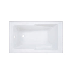Swiss Madison Voltaire 54" X 30" Left-Hand Drain Alcove Bathtub with Apron - SM-AB549 - The Home Selection