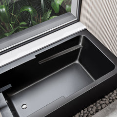 Swiss Madison Voltaire 54" X 30" Left-Hand Drain Alcove Bathtub with Apron - SM-AB549 - The Home Selection