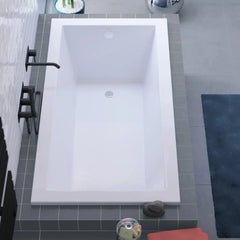 Swiss Madison Voltaire 54" x 30" Reversible Drain Drop-In Bathtub - SM-DB572 - The Home Selection