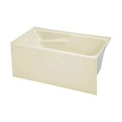 Swiss Madison Voltaire 54" X 30" Right-Hand Drain Alcove Bathtub with Apron in Bisque - SM-AB550BQ - The Home Selection