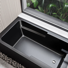 Swiss Madison Voltaire 54" X 30" Right-Hand Drain Alcove Bathtub with Apron - SM-AB550 - The Home Selection