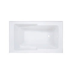 Swiss Madison Voltaire 54" X 30" Right-Hand Drain Alcove Bathtub with Apron - SM-AB550 - The Home Selection