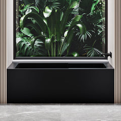 Swiss Madison Voltaire 54" X 30" Right-Hand Drain Alcove Bathtub with Apron - SM-AB550 - The Home Selection