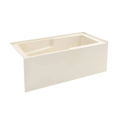 Swiss Madison Voltaire 60" X 30" Left-Hand Drain Alcove Bathtub with Apron in Bisque - SM-AB541BQ - The Home Selection