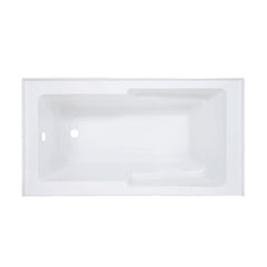 Swiss Madison Voltaire 60" X 30" Left-Hand Drain Alcove Bathtub with Apron - SM-AB541 - The Home Selection