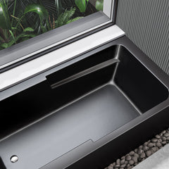 Swiss Madison Voltaire 60" X 32" Left-Hand Drain Alcove Bathtub with Apron - SM-AB543 - The Home Selection