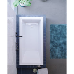 Swiss Madison Voltaire 60"x 30" Reversible Drain Drop-In Bathtub - SM-DB569 - The Home Selection