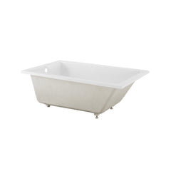 Swiss Madison Voltaire 60"x 36" Reversible Drain Drop-In Bathtub - SM-DB570 - The Home Selection