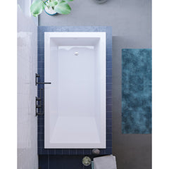 Swiss Madison Voltaire 66 "x 36" Reversible Drain Drop-In Bathtub - SM-DB568 - The Home Selection
