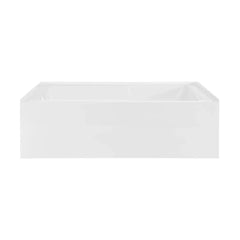 Swiss Madison Voltaire 72" x 36" Left-Hand Drain Alcove Bathtub with Apron - SM-AB556 - The Home Selection