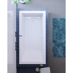 Swiss Madison Voltaire 72" x 36" Reversible Drain Drop-In Bathtub - SM-DB567 - The Home Selection