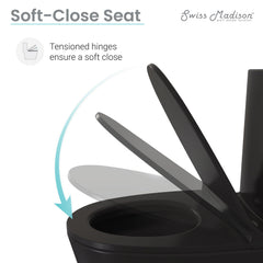Swiss Madison Voltaire One-Piece Elongated Toilet Dual-Flush 1.1/1.6 gpf - SM-1T113 - The Home Selection
