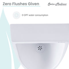 Swiss Madison Voltaire Waterless Urinal - SM-UT802 - The Home Selection