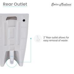 Swiss Madison Voltaire Waterless Urinal - SM-UT802 - The Home Selection