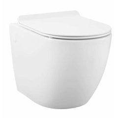 Swiss Madison Well Made Forever SM-WK449-01W - St. Tropez Wall Hung Toilet Bundle, Glossy White - SM-WK449-01W - The Home Selection