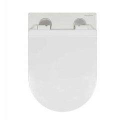 Swiss Madison Well Made Forever SM-WK465-01C - Calice Wall-Hung Round Toilet Bundle, Glossy White - SM-WK465-01C - The Home Selection