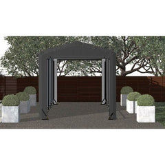 ShelterLogic ShelterTube Wind and Snow-Load Rated Garage, 10x27x10 - SQAACC0103C01002710