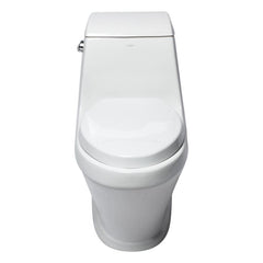 EAGO Single Flush One Piece Ceramic Toilet - TB133