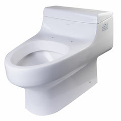 EAGO White One Piece Ultra Low Single Flush Eco-Friendly White Toilet - TB352