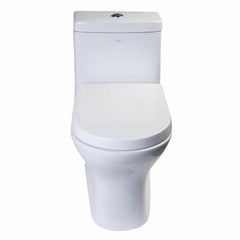 EAGO One Piece Dual High Efficiency Low Flush Eco-Friendly Toilet - TB353