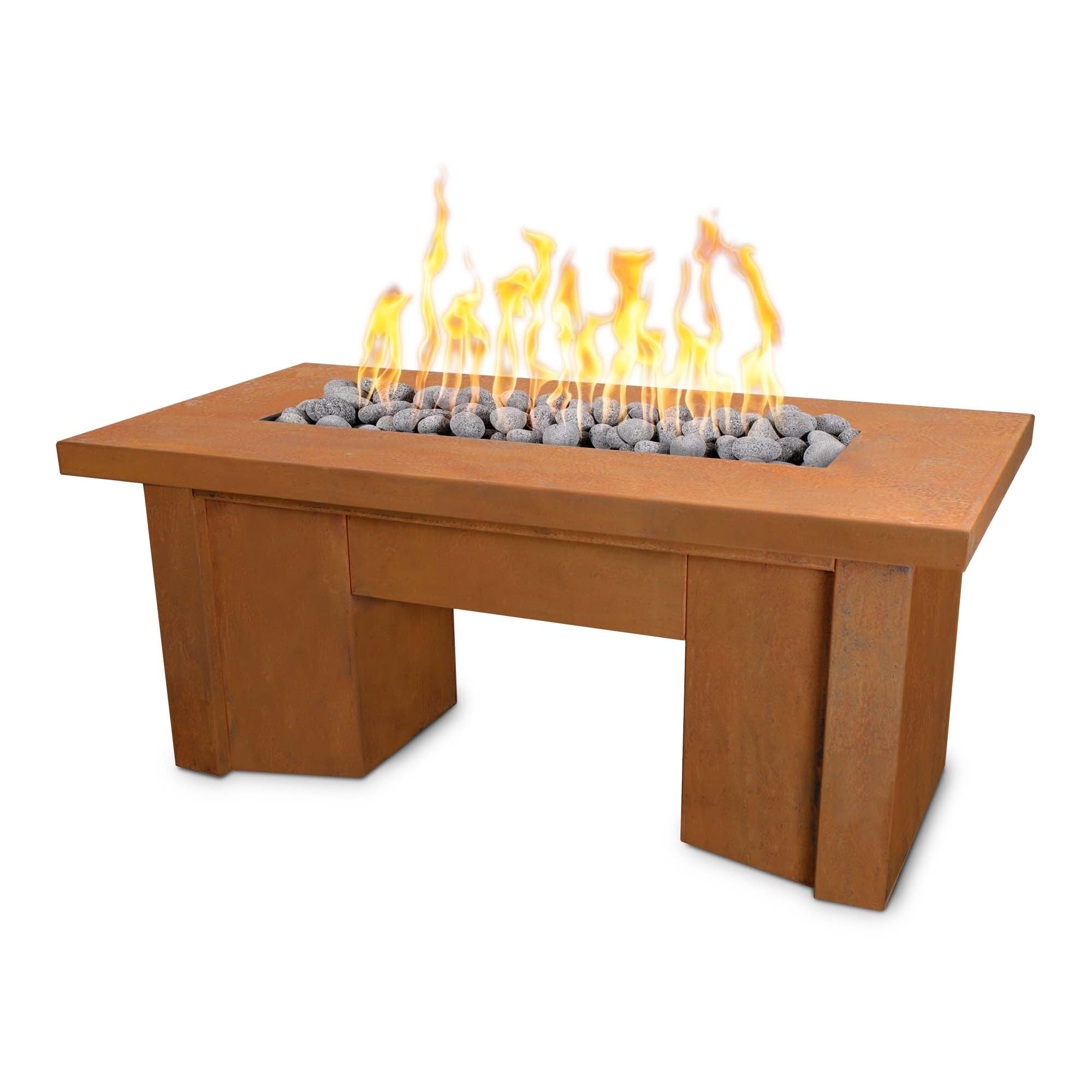 The Outdoor Plus ALAMEDA CORTEN STEEL FIRE PIT - OPT-ALMCS - The Home Selection