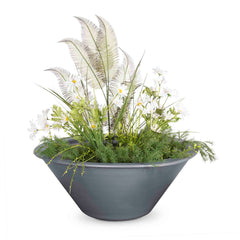 The Outdoor Plus CAZO PLANTER BOWL – METAL POWDER COAT - OPT-R24PCPO - The Home Selection