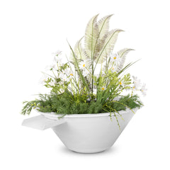 The Outdoor Plus CAZO PLANTER & WATER BOWL – METAL POWDER COAT - OPT-R24PCPW - The Home Selection