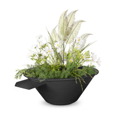 The Outdoor Plus CAZO PLANTER & WATER BOWL – METAL POWDER COAT - OPT-R24PCPW - The Home Selection