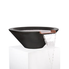 The Outdoor Plus CAZO WATER BOWL- GFRC CONCRETE - OPT - RWO - The Home Selection