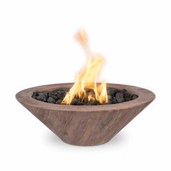 The Outdoor Plus CAZO WOOD GRAIN – FIRE BOWL - RWGFO - The Home Selection