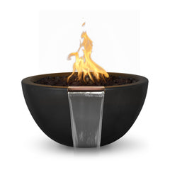 The Outdoor Plus LUNA CONCRETE – FIRE & WATER BOWL - OPT-LUNFW - The Home Selection