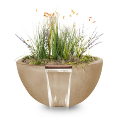 The Outdoor Plus LUNA CONCRETE – PLANTER & WATER BOWL - OPT-LUNPW - The Home Selection