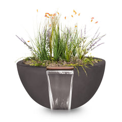 The Outdoor Plus LUNA CONCRETE – PLANTER & WATER BOWL - OPT-LUNPW - The Home Selection
